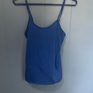 Slim Fit Royal Blue Spaghetti Strap Camisole